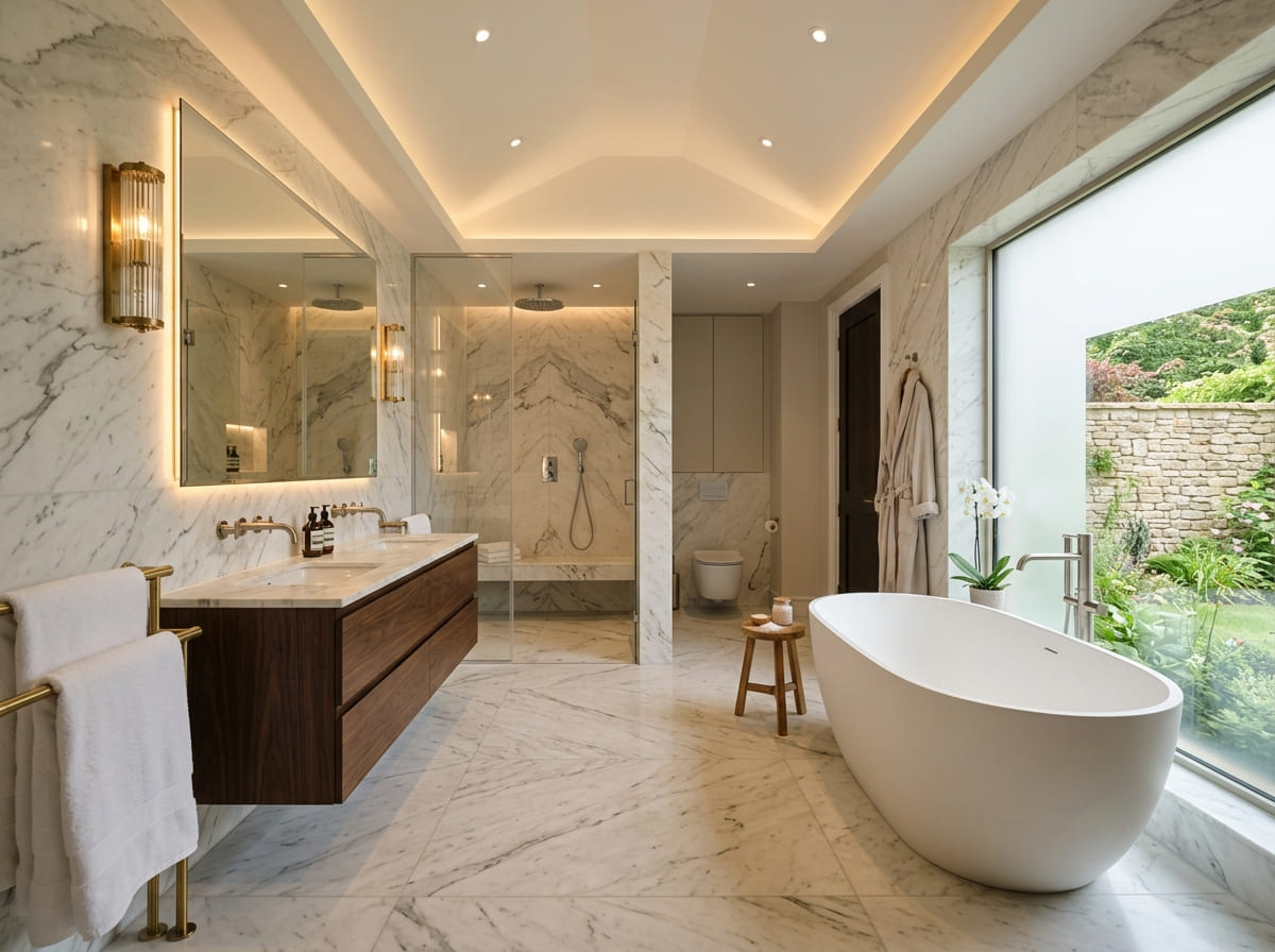 Custom Bathroom Renovation in Only