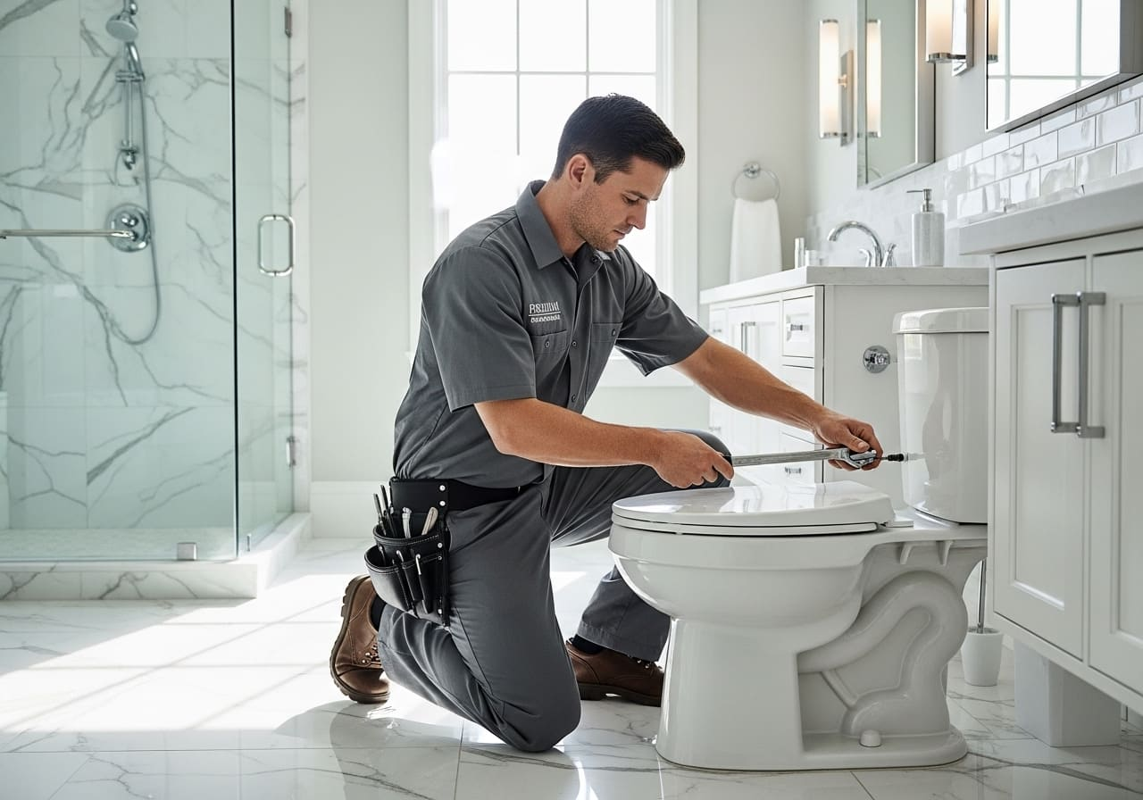 Toilet Repair & Installation in Only